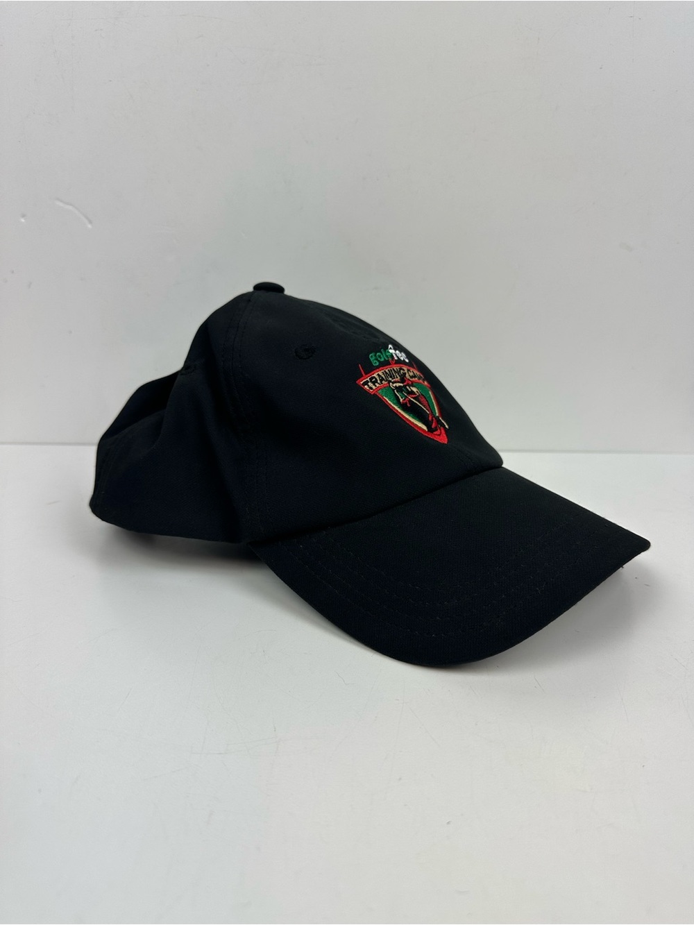 GolfTec Training Camp Embroidered Imperial Black Baseball Cap